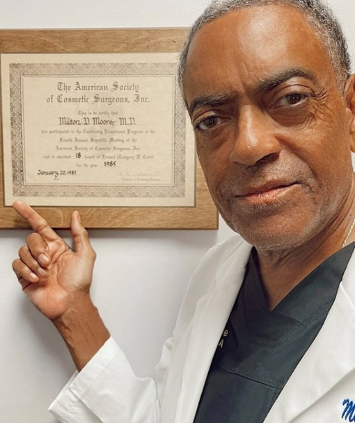 Dr. Milton D. Moore, Dermatologist in Houston, TX